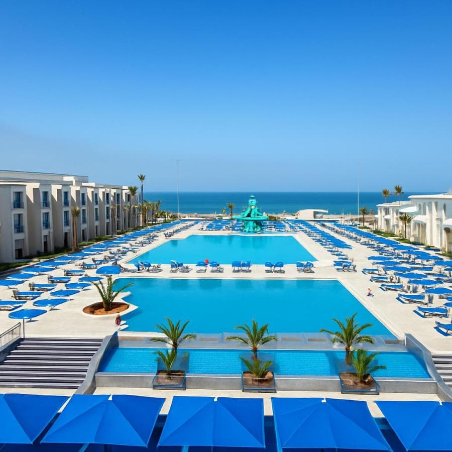 Pickalbatros Palais Des Roses - Agadir - All Inclusive main view